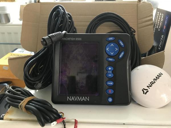 LCD kijelző - NAVMAN Trackfish 6500-s