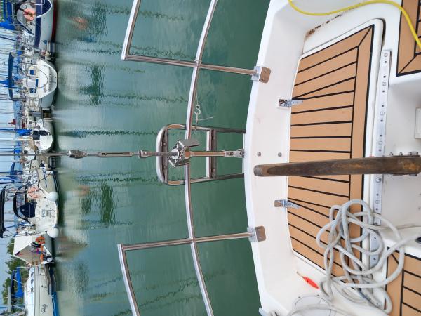 27 láb angol vitorlás hajó eladó