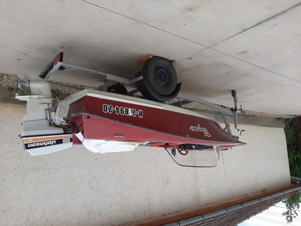 Eladó RIO NAUTICA, RIVA 4.50, kishajó, 50L JOHNSON motorral.