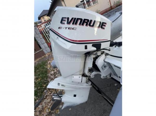 Yukon 600 hajó, Evinrude 115 motor, motorcsónak, gumicsónak