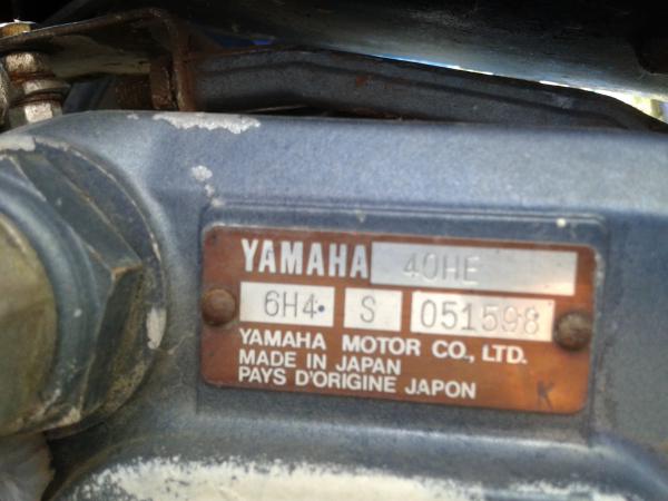 Yamaha 40 Electric